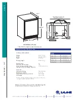 Preview for 2 page of U-Line 29 Series Features And Specifications