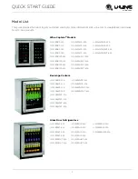 Preview for 4 page of U-Line 3000 SERIES Quick Start Manual