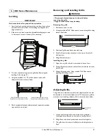 Preview for 14 page of U-Line 3000 SERIES Use And Care Manual