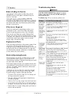 Preview for 20 page of U-Line 3000 SERIES Use And Care Manual