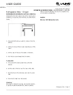 Preview for 29 page of U-Line 3018R User Manual & Service Manual