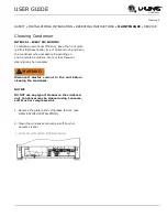 Preview for 32 page of U-Line 3018R User Manual & Service Manual