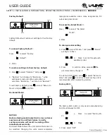 Preview for 59 page of U-Line 3018R User Manual & Service Manual