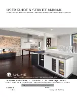 U-Line 3024BEV User Manual preview