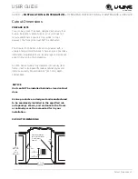 Предварительный просмотр 8 страницы U-Line 3036BVWC User Manual