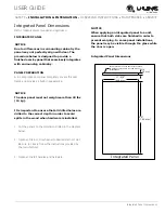 Предварительный просмотр 13 страницы U-Line 3036BVWCINT60B User Manual