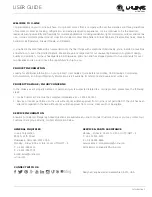 Preview for 3 page of U-Line 3045WC User Manual & Service Manual