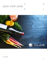 Preview for 1 page of U-Line 5 Series Quick Start Manual