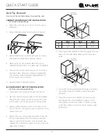 Предварительный просмотр 8 страницы U-Line 515 Quick Start Manual