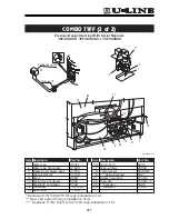 Preview for 41 page of U-Line 95 Icemaker Service And Parts Manual