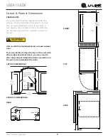 Предварительный просмотр 8 страницы U-Line ADA SERIES User Manual & Service Manual