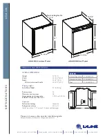 Preview for 2 page of U-Line ADA24R Features And Specifications