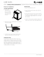 Preview for 12 page of U-Line ADA24RINT00A User Manual & Service Manual