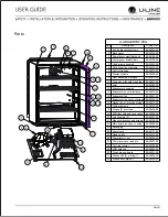 Preview for 36 page of U-Line ADA24RINT00A User Manual & Service Manual