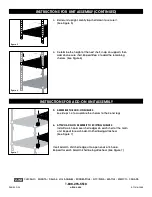 Предварительный просмотр 2 страницы U-Line ADJUSTABLE OPEN WIRE SHELVING Manual