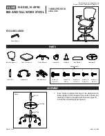 U-Line BIG AND TALL H-5052 Assembly Instructions Manual предпросмотр