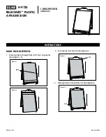 U-Line BILLBOARD H-8725 Manual preview