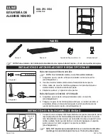 Preview for 3 page of U-Line BLACK WIRE SHELVING Quick Start Manual