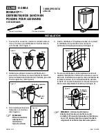 Preview for 3 page of U-Line Boraxo H-3884 Manual