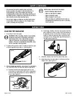 Preview for 2 page of U-Line BOSTITCH H-3532 Manual