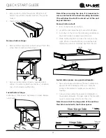 Preview for 12 page of U-Line BrightShield HRE124 Quick Start Manual