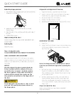 Preview for 15 page of U-Line BrightShield HRE124 Quick Start Manual