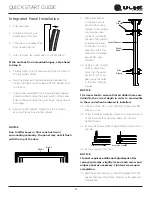 Preview for 20 page of U-Line BrightShield HRE124 Quick Start Manual