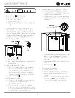 Preview for 32 page of U-Line BrightShield HRE124 Quick Start Manual