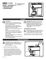 Preview for 5 page of U-Line BUNN H-10275 Manual