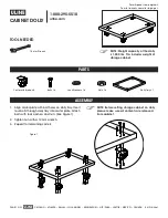 U-Line Cabinet Dolly Manual preview