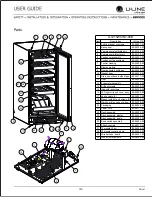 Предварительный просмотр 41 страницы U-Line Captain 1000 Series User Manual & Service Manual