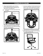 Preview for 5 page of U-Line DELUXE ALL MESH CHAIR H-9764 Assembly