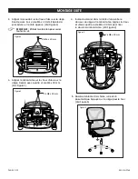 Preview for 8 page of U-Line DELUXE ALL MESH CHAIR H-9764 Assembly