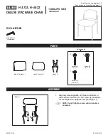 Preview for 1 page of U-Line DELUXE STACKABLE CHAIR H-3733 Assembly