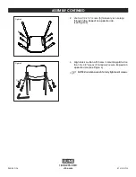 Preview for 2 page of U-Line DELUXE STACKABLE CHAIR H-3733 Assembly