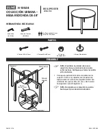 Preview for 3 page of U-Line Downtown H-10048 Manual