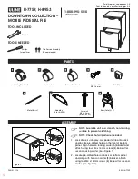 Preview for 1 page of U-Line DOWNTOWN H-7759 Manual