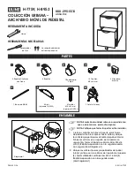 Preview for 3 page of U-Line DOWNTOWN H-7759 Manual