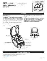 Preview for 1 page of U-Line DYMO LABELWRITER 550 TURBO Instructions Manual