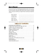 Preview for 4 page of U-Line Echelon 2015WC Wine Captain User Manual