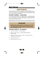 Preview for 22 page of U-Line Echelon 2015WC Wine Captain User Manual