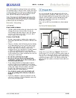 Preview for 4 page of U-Line Echelon BI 2015 Installation Manual