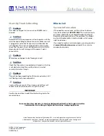 Preview for 24 page of U-Line Echelon CLRCO2175S41 Installation Manual