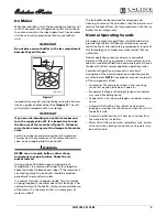 Предварительный просмотр 9 страницы U-Line Echelon Series Use And Care Manual