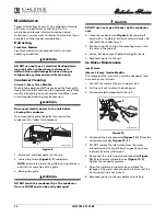 Предварительный просмотр 12 страницы U-Line Echelon Series Use And Care Manual