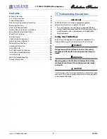 Preview for 2 page of U-Line Echelon Wine Captain 2175WCOL Installation Manual