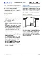 Preview for 4 page of U-Line Echelon Wine Captain 2175WCOL Installation Manual