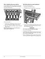 Preview for 12 page of U-Line Echelon Wine Captain 2275ZWCOL Use And Care Manual