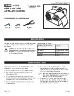 U-Line Green Machine H-3518 Manual preview