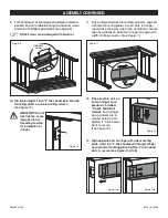 Preview for 4 page of U-Line H-10268 Assembly Instructions Manual